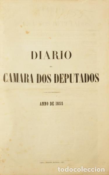 books: DIARIO DA CAMARA DOS DEPUTADOS, ANNO DE 1855.