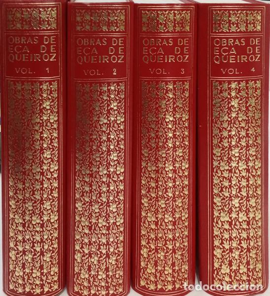 Libros: E&Ccedil;A DE QUEIROZ. (Jos&eacute; Maria de) - OBRAS DE E&Ccedil;A DE QUEIROZ. [4 VOLS.] - Foto 4