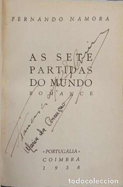 Libri di seconda mano: NAMORA. (Fernando) - AS SETE PARTIDAS DO MUNDO.