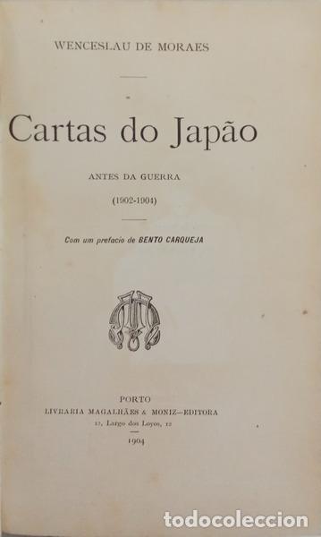Libros: MORAES. (Wenceslau de) - CARTAS DO JAP&Atilde;O. - Foto 1