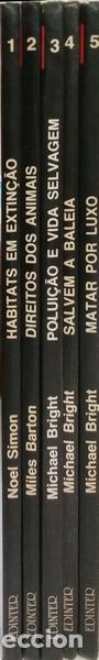 Libros: SIMON. (Noel), Miles Barton e Michael Bright. - NATUREZA EM PERIGO. [5 VOLS.] - Foto 4