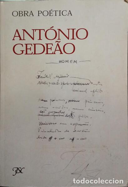 Libros: GEDE&Atilde;O. (Ant&oacute;nio) - OBRA PO&Eacute;TICA. - Foto 1