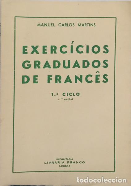 Livros em segunda m&atilde;o: MARTINS. (Manuel Carlos) - EXERC&Iacute;CIOS GRADUADOS DE FRANC&Ecirc;S, 1.&ordm; CICLO. [7.&ordf; EDI&Ccedil;&Atilde;O]