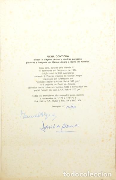 Libros: ALEGRE. (Manuel) e David de Almeida - AICHA CONTICHA: LENDAS E VIAGENS DESTAS E DOUTRAS PARAGENS. - Foto 1