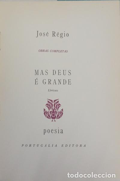 B&uuml;cher: R&Eacute;GIO. (Jos&eacute;) - MAS DEUS &Eacute; GRANDE. [3.&ordf; ED., TIRAGEM ESPECIAL]
