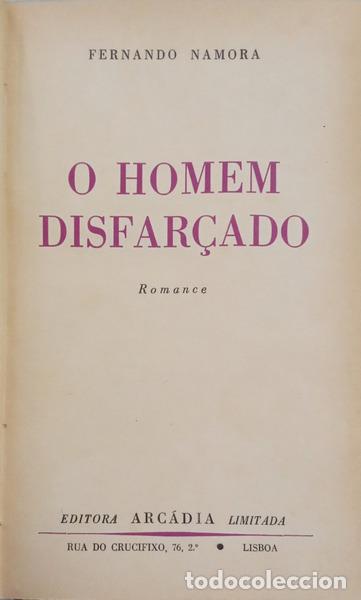 books: NAMORA. (Fernando) - O HOMEM DISFAR&Ccedil;ADO.