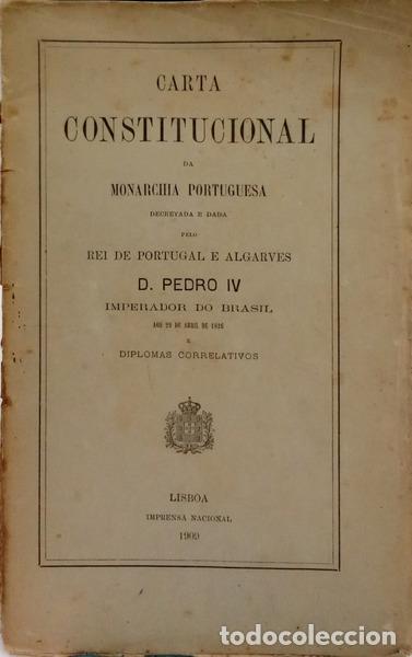 books: CARTA CONSTITUCIONAL DA MONARCHIA PORTUGUESA.