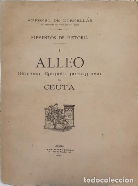 Livres: ORNELAS CISNEIROS. (Afonso de) - ELEMENTOS DE HIST&Oacute;RIA. [8 VOLS.]