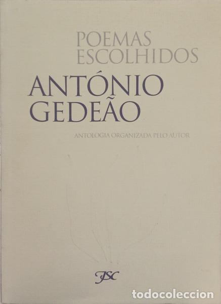 B&uuml;cher: GEDE&Atilde;O. (Ant&oacute;nio) - POEMAS ESCOLHIDOS.
