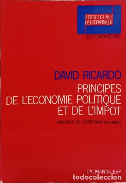 Libri di seconda mano: RICARDO. (David) - PRINCIPES DE L'&Eacute;CONOMIE POLITIQUE ET DE L'IMP&Ocirc;T.