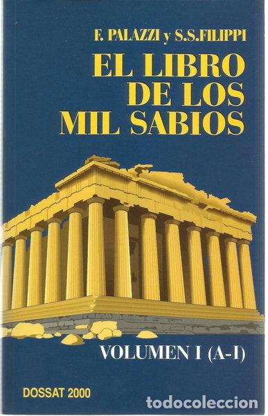 B&uuml;cher: El libro de los mil sabios- 9788492094820
