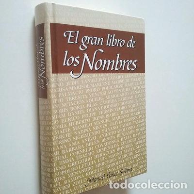 Libri di seconda mano: El gran libro de los nombres- 9788484036944