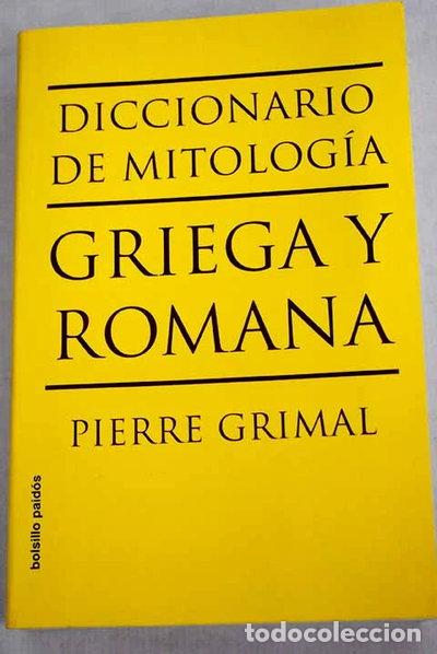 Libros: Diccionario de mitolog&iacute;a griega y romana- 9788449322112
