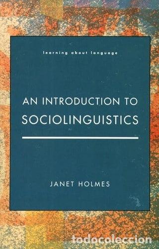books: An introduction to sociolinguistics- 9780582060623