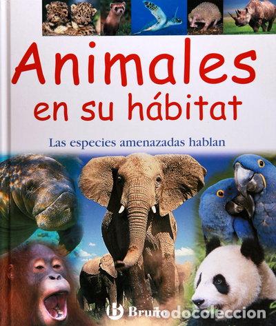 Libros: Animales en su h&aacute;bitat- 9788421695449