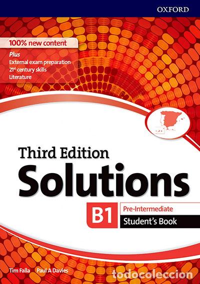 Libros: Solutions 3rd Edition Pre-Intermediate. Student's Book- 9780194523646