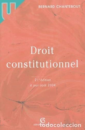 Libri di seconda mano: Droit constitutionnel- 9782247055258