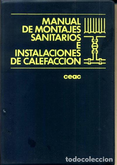 Libros: Manual de montajes sanitarios e instalaciones de calefacci&oacute;n- 9788432965036