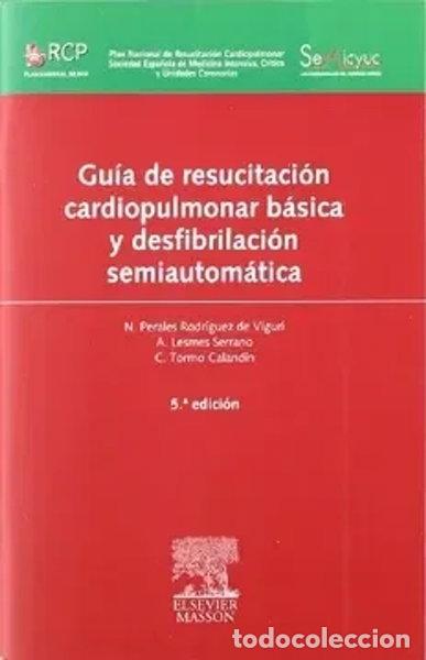 Libros: Gu&iacute;a de resucitaci&oacute;n cardiopulmonar b&aacute;sica- 9788445804926