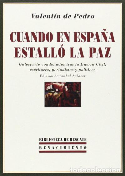 Livros em segunda m&atilde;o: Cuando en Espa&ntilde;a estall&oacute; la paz- 9788484725329