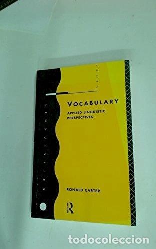 Livros em segunda m&atilde;o: Vocabulary: Applied Linguistic Perspectives- 9780415090896