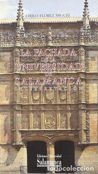 Libros: La fachada de la Universidad de Salamanca- 9788478008643