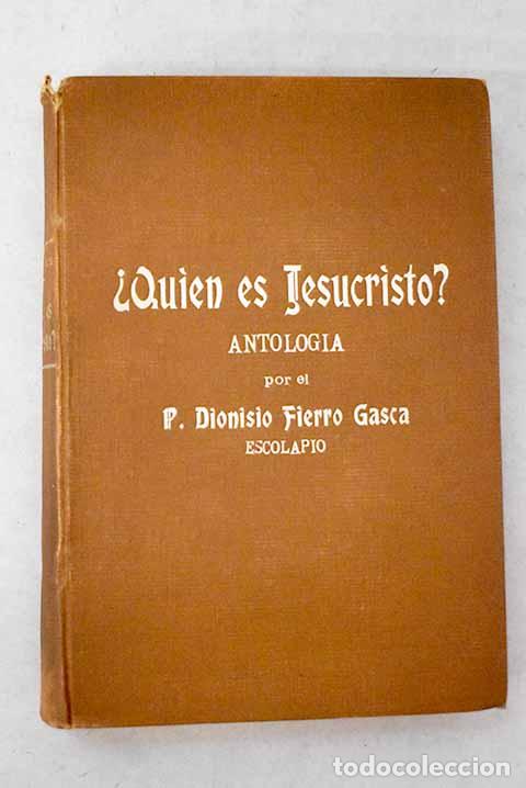 Livros em segunda m&atilde;o: &iquest;Qui&eacute;n es Jesucristo?: antolog&iacute;a