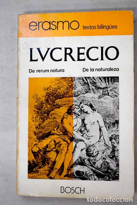 Livros em segunda m&atilde;o: De la naturaleza: De rerum natura, 1.- Lucrecio Caro, Tito