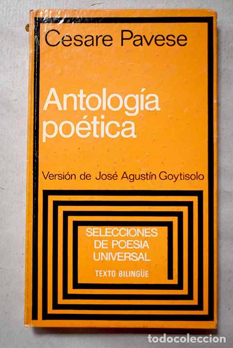 Libros: Antolog&iacute;a po&eacute;tica: Pavese, Cesare.- Pavese, Cesare