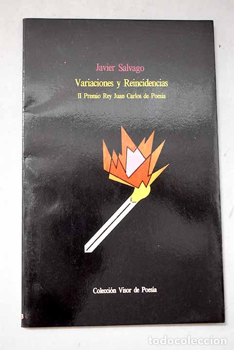 books: Variaciones y reincidencias.- Salvago, Javier