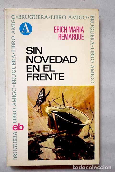 books: Sin novedad en el frente.- Remarque, Erich Maria