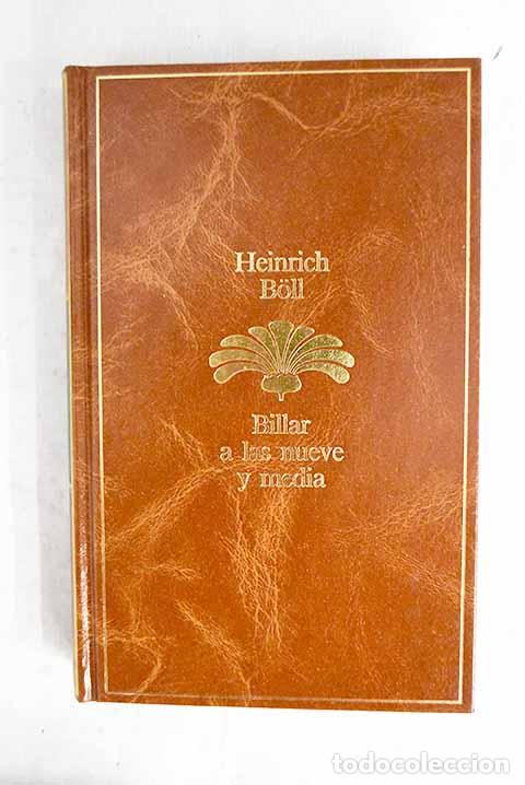 Libri di seconda mano: Billar a las nueve y media.- Boll, Heinrich