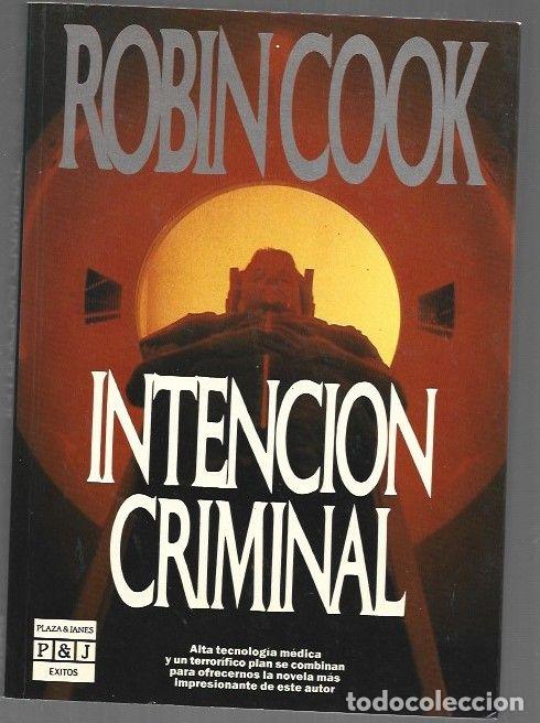 Libros: INTENCION CRIMINAL - COOK, ROBIN - Foto 1