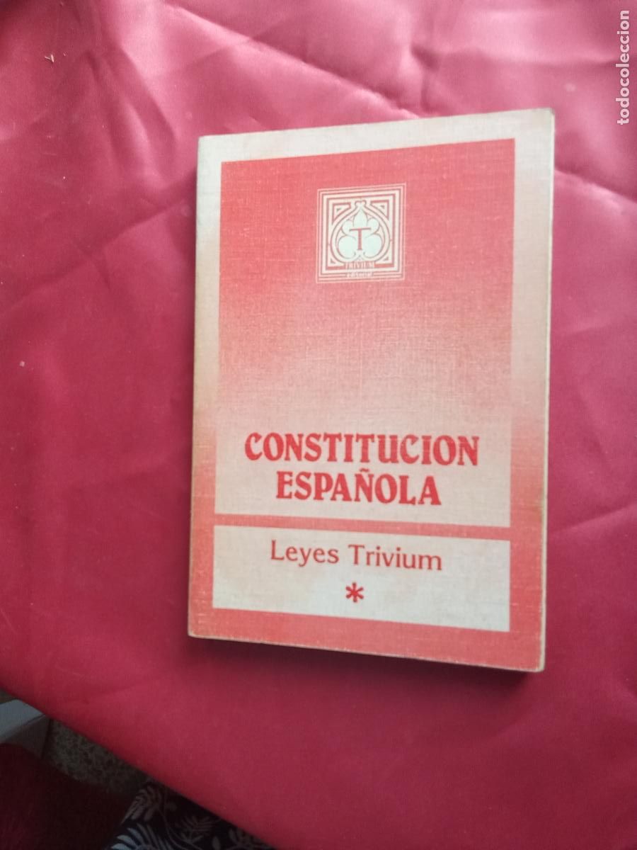 Libros: Constituci&oacute;n espa&ntilde;ola. Leyes Trivium N.4094