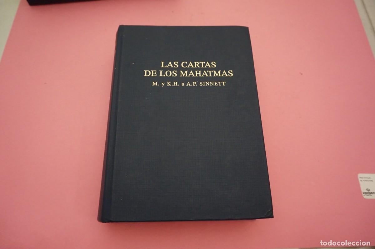 Libros: 11P/ CARTAS DE LOS MAHATMAS - M. Y K.H. A A.P. SINNETT / EDITORIAL TEOSOFICA