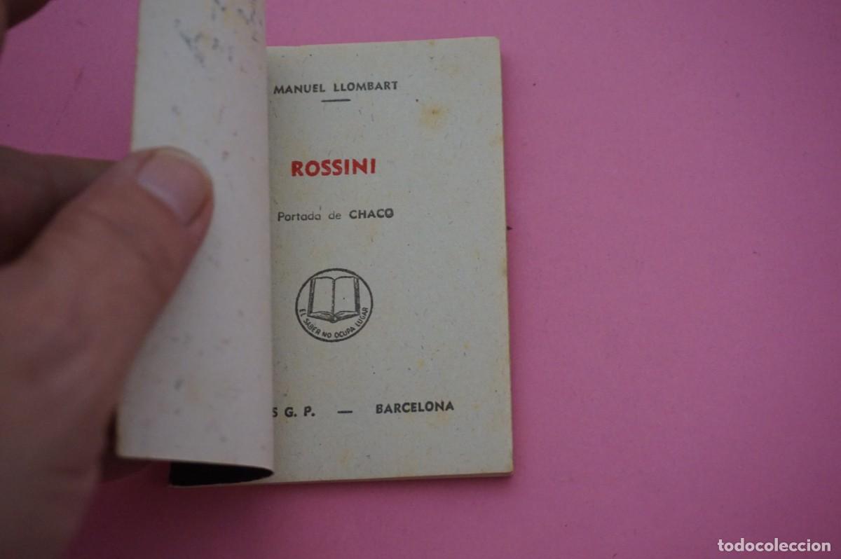 Libros: 18B/ ROSSINI - M. LLOMBART / EDICIONES G.P. - Foto 2