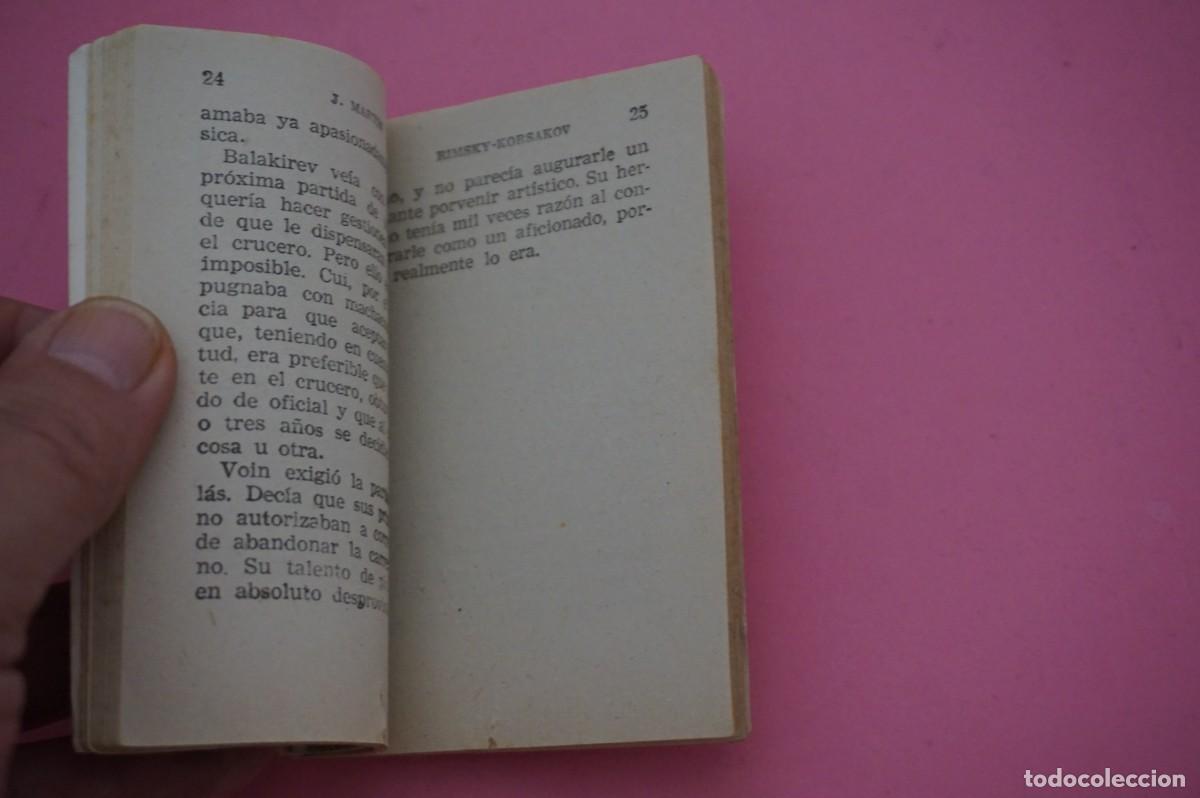 Libros: 18B/ RIMSKY KORSAKOV - J. MARIN / EDICIONES G.P. - Foto 3