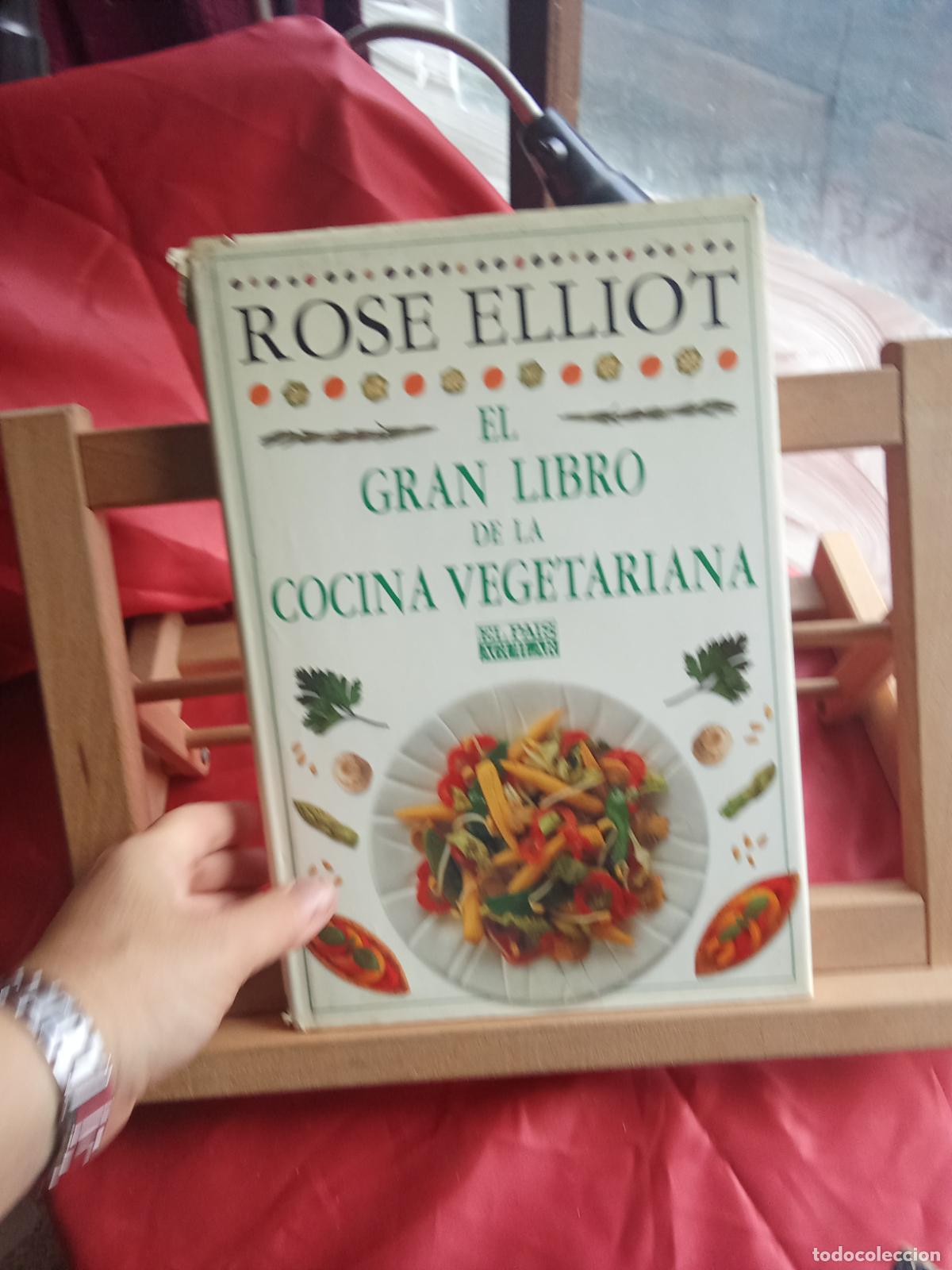 Libros: El gran libro de la cocina vegetariana. Rose Elliot Art.1477