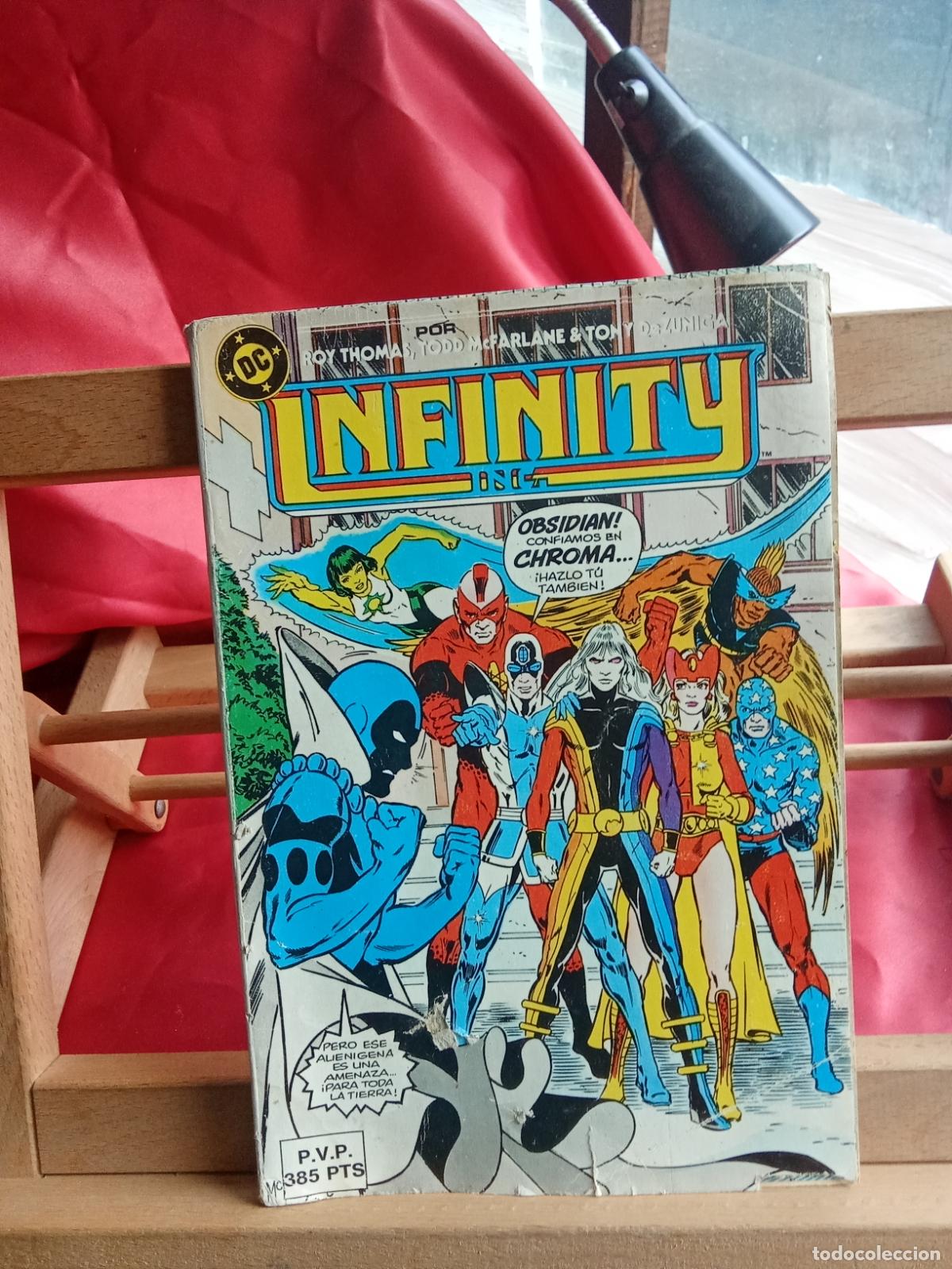 Livros em segunda m&atilde;o: Infinity n&ordm;9. Roy Thomas, Todd McFarlane y Tony DeZuniga CO.1849