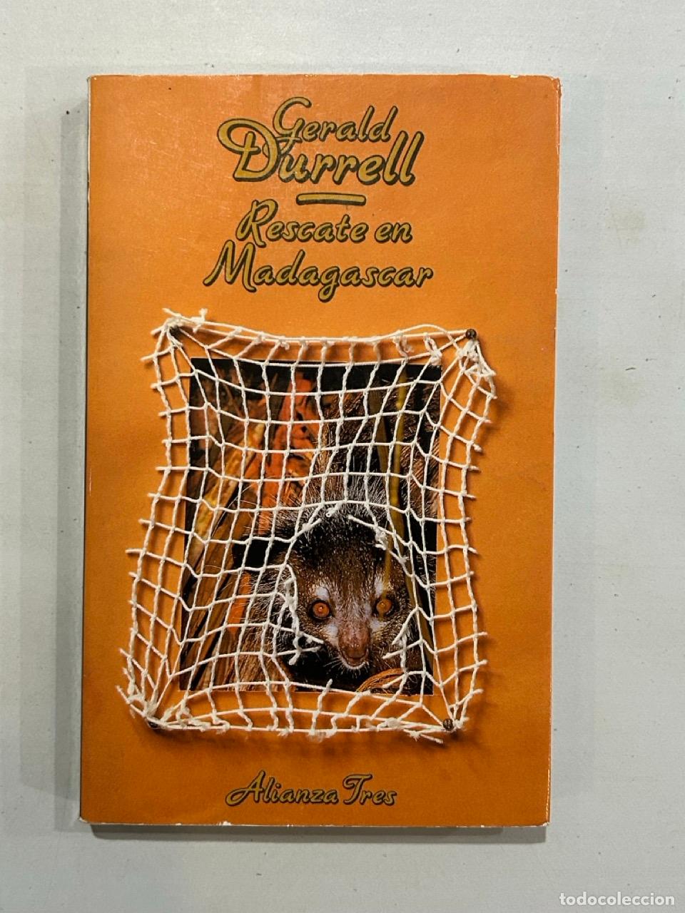 books: Gerald Durrell - Rescate en Madagascar