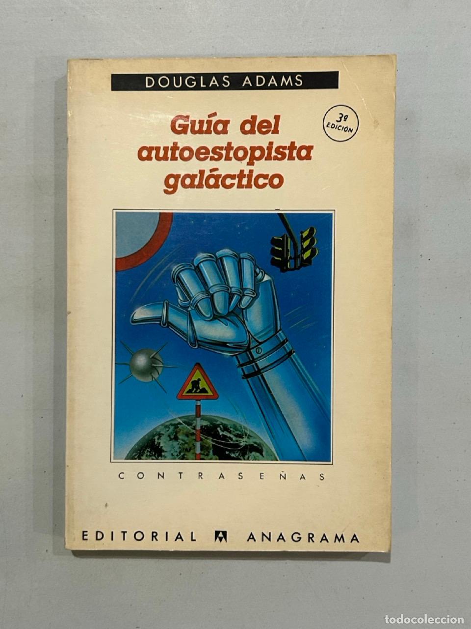 books: Douglas Adamas - Gu&iacute;a del autoestopista gal&aacute;ctico
