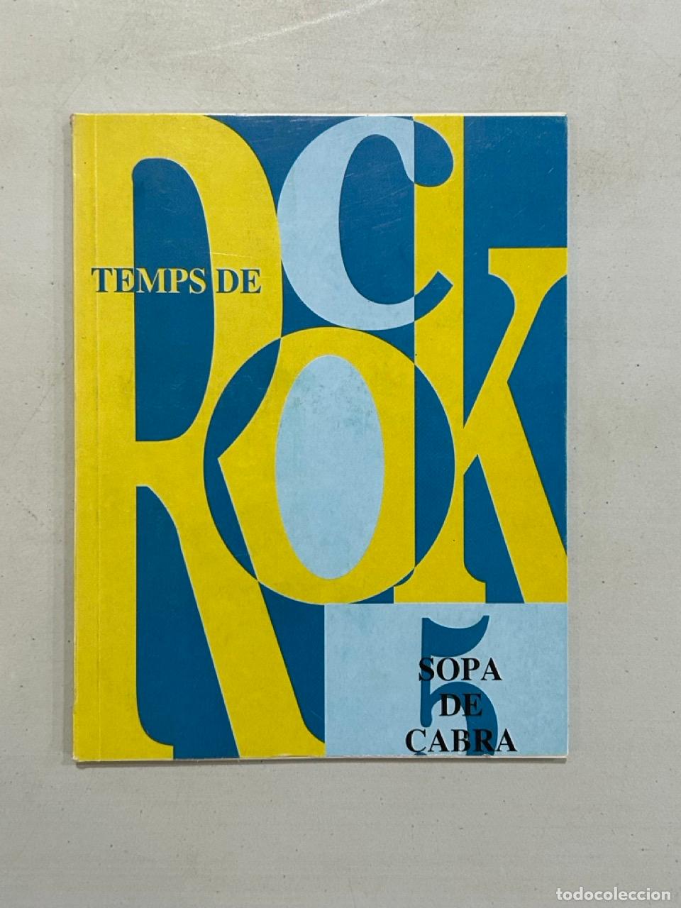 Livros em segunda m&atilde;o: Temps de Rock Sopa de Cabra