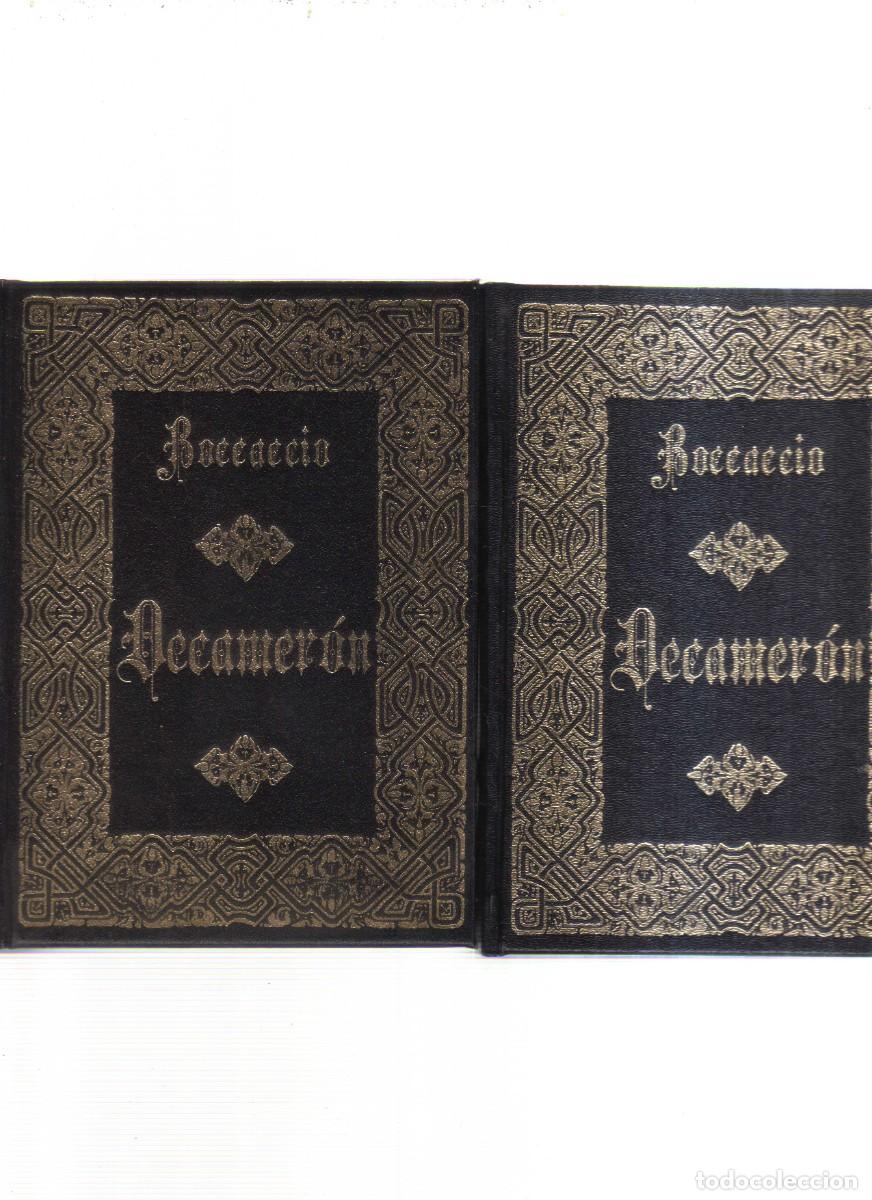 Libros: DECAMERON BOCCACCIO DOS TOMOS GRANDES GENIOS DE LA LITARATURA