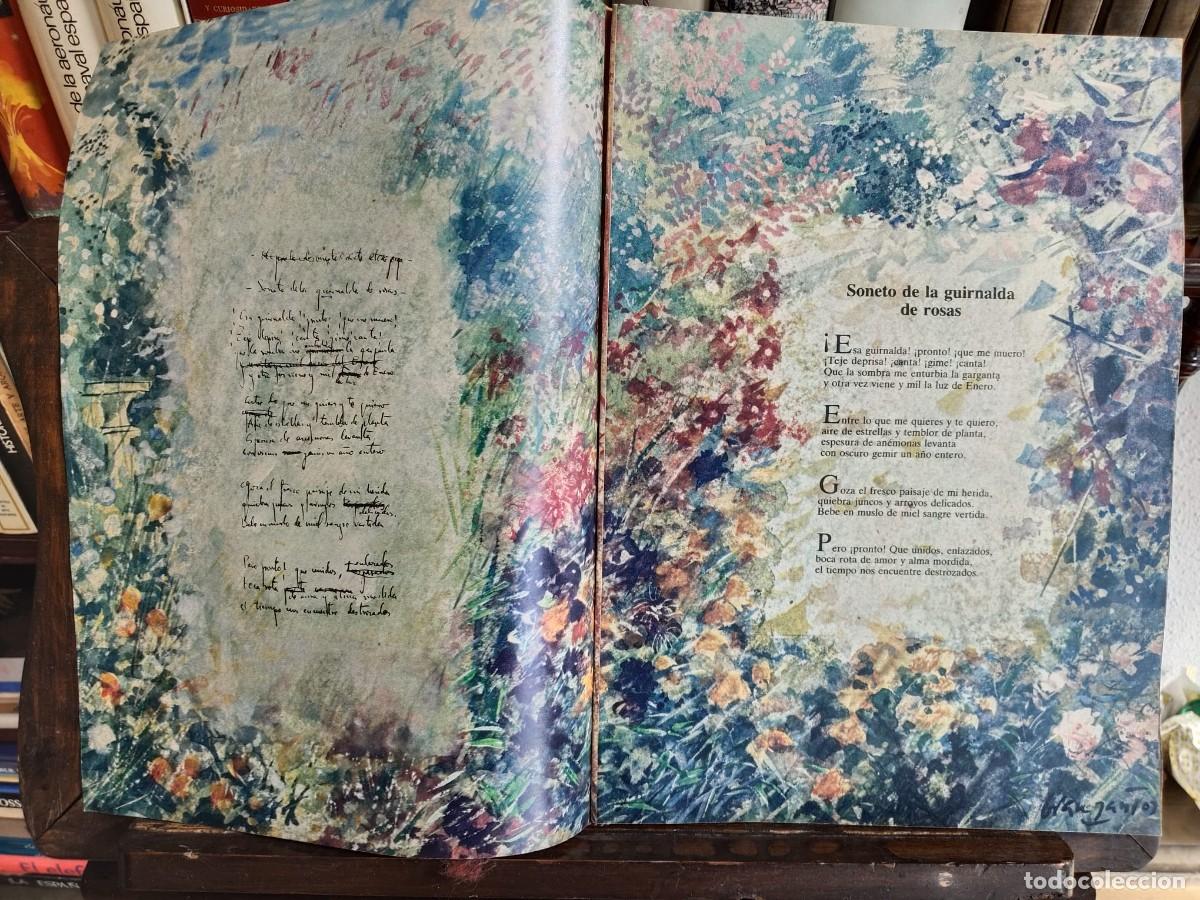 Libros: Sonetos de amor. (Cuaderno publicado por el diario ABC) - GARC&Iacute;A LORCA, Federico / GRAU SANTOS (ilus