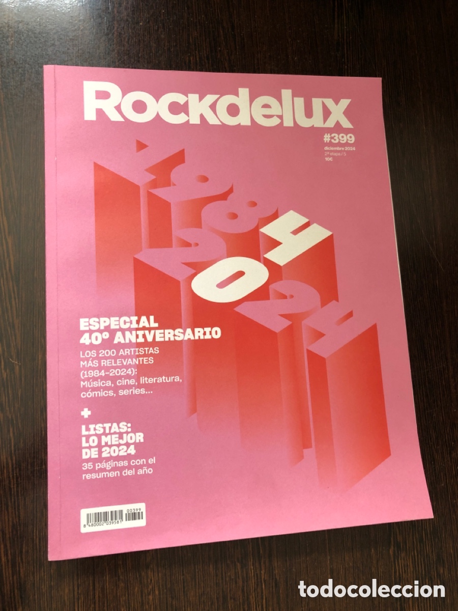 books: REVISTA DE MUSICA ROCKDELUX ESPECIAL 40 ANIVERSARIO 1984-2024