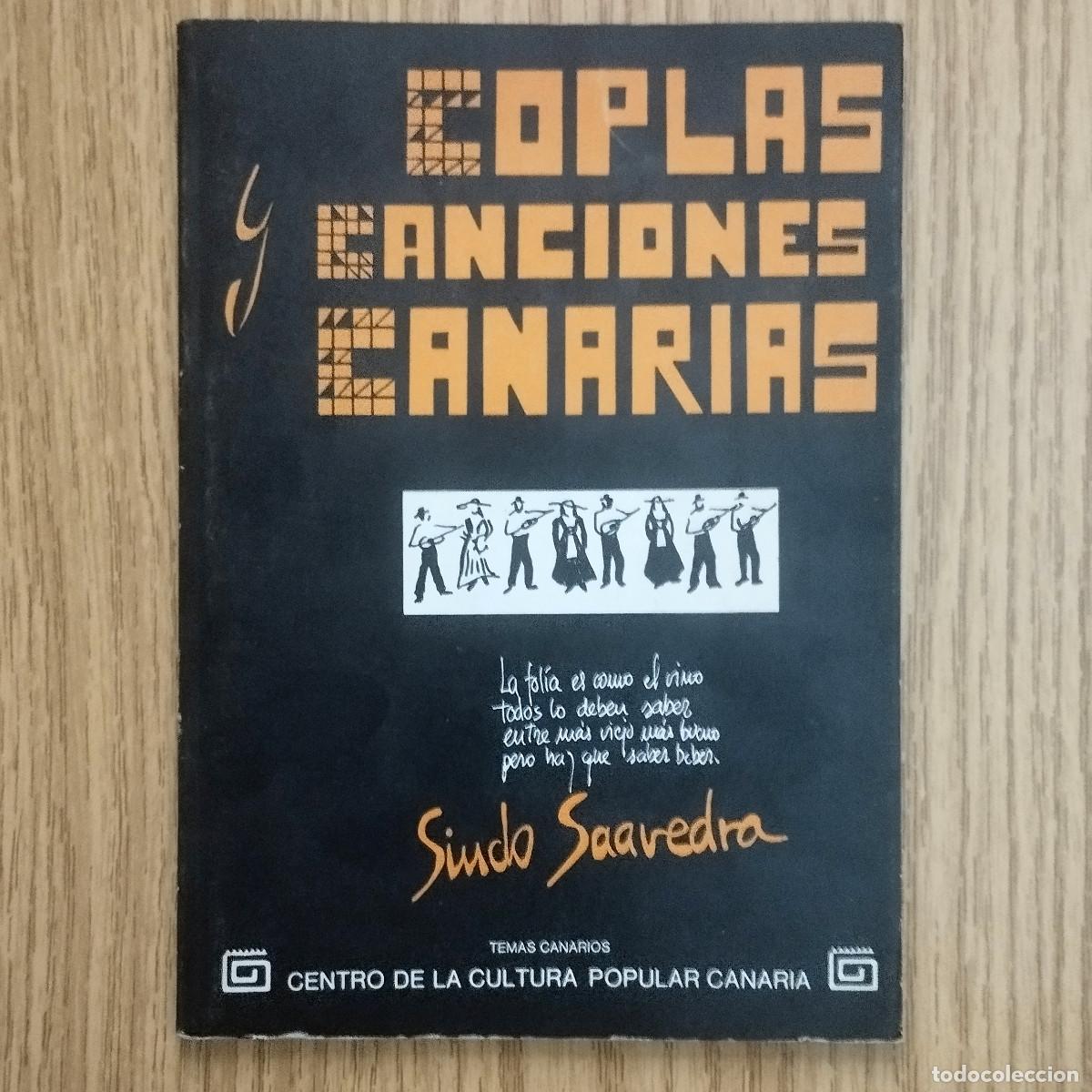 books: Libro COPLAS Y CANCIONES CANARIAS | SINDO SAAVEDRA | Tenerife - Canarias