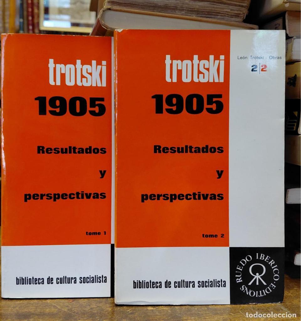 Libros: 1905 RESULTADOS Y PERSPECTIVAS (Leon Trotski) 2 Vols. - TROTSKI, Leon.