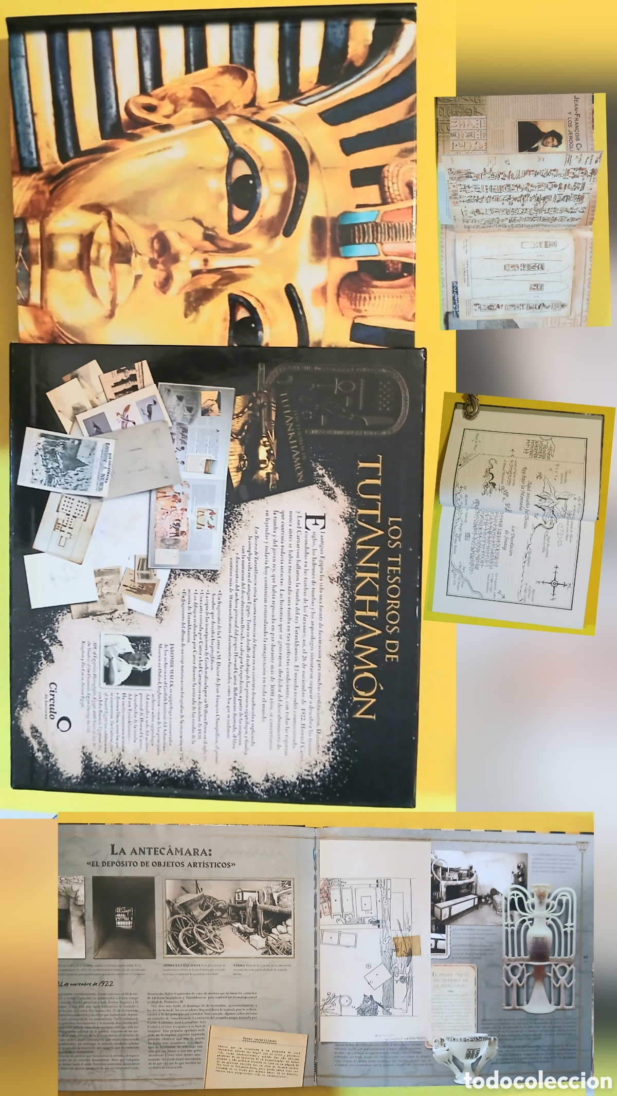 Libros: Los tesoros de tutankham&oacute;n