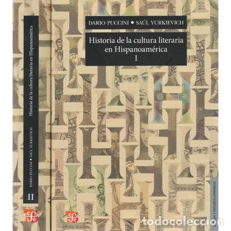 books: Historia de la cultura literaria en Hispanoam&eacute;rica. II Tomos - Puccini, Dar&iacute;o / Yurkievich, Sa&uacute;l