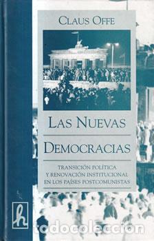 Libros: Las nuevas democracias - Claus Offe - Foto 1